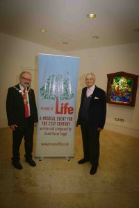 Lionel Oscar Segal & Mayor Of Islington Foyer